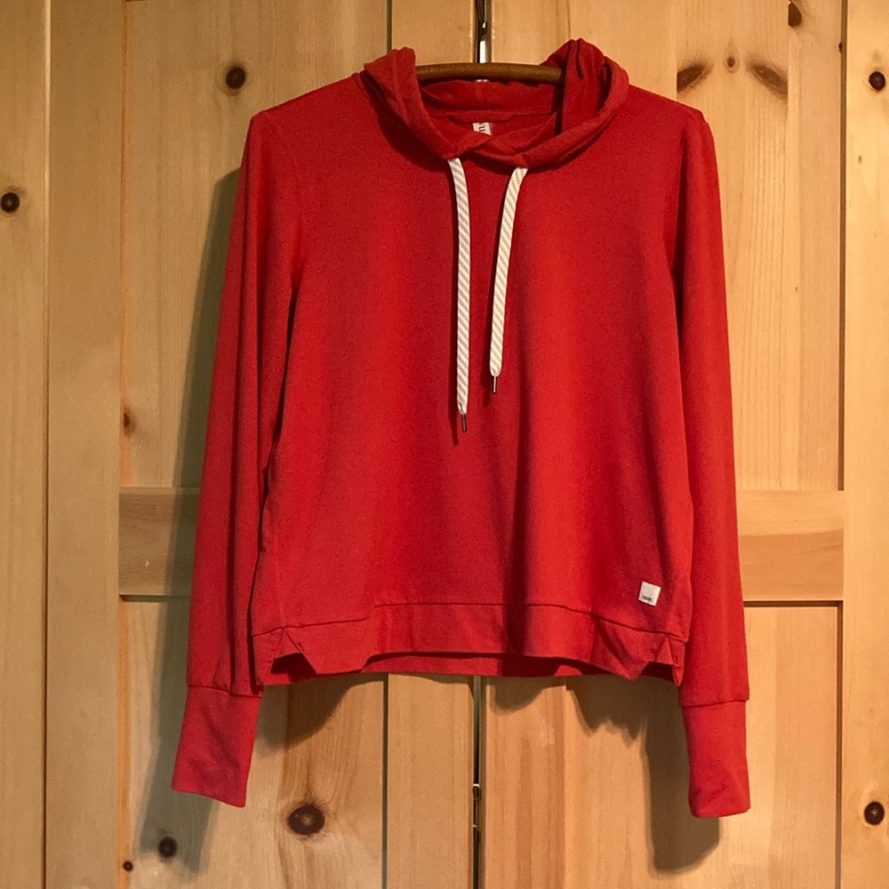 Vuori Red Hoodie Sweatshirt